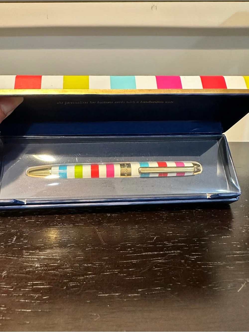 Kate Spade Candy Stripe Ballpoint Pen